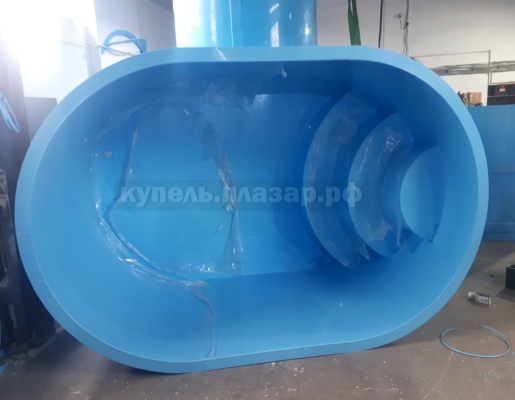 Круглые пластиковые купели для бани и сауны