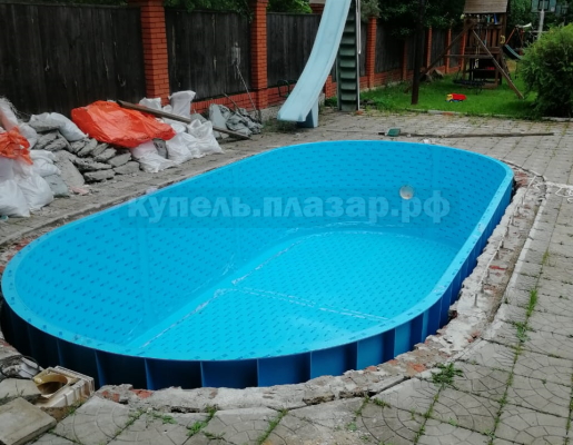 Круглые пластиковые купели для бани и сауны