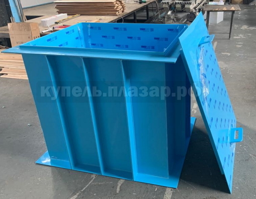 Прямоугольные квадратные пластиковые купели для бани и сауны