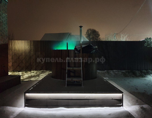 Уличные купели с подогревом