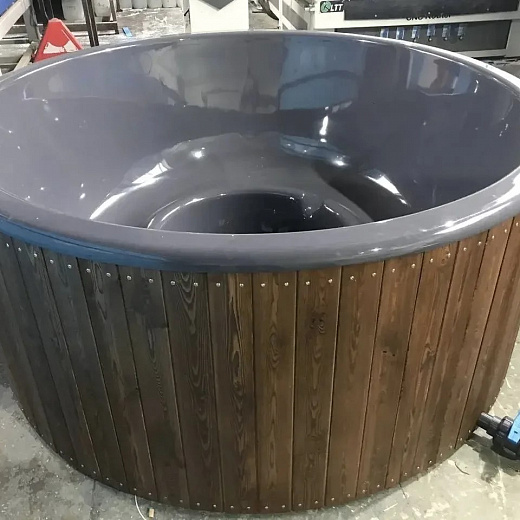 Купель Турно c обшивкой RAL 7024